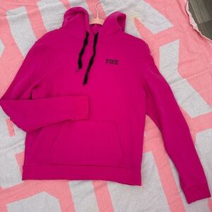 PINK Victoria's Secret Pink Hooded Sweatshirt Relaxed Fit M